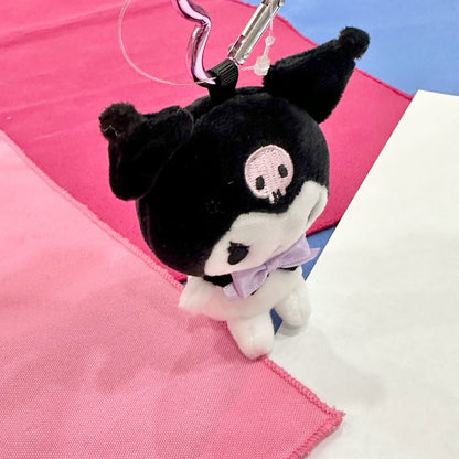 Kuromi Key Ring w/ Mascot