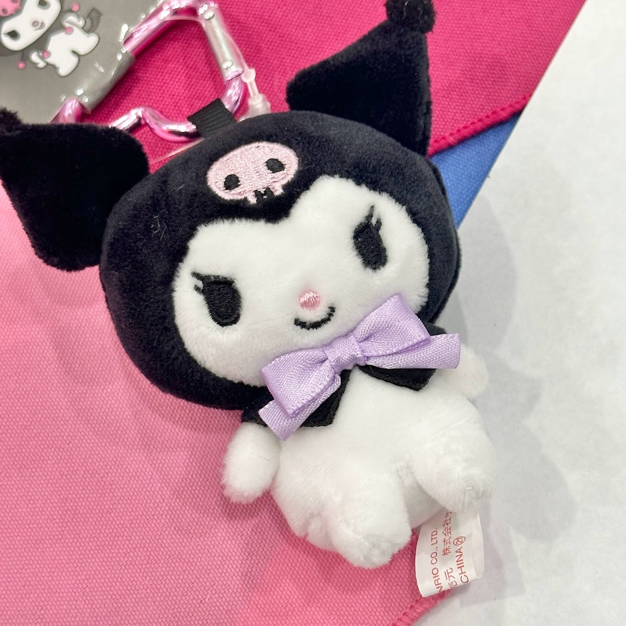 Kuromi Key Ring w/ Mascot