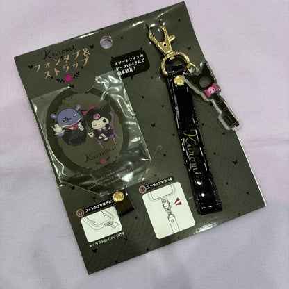 Kuromi "OJO" Phone Tab & Strap