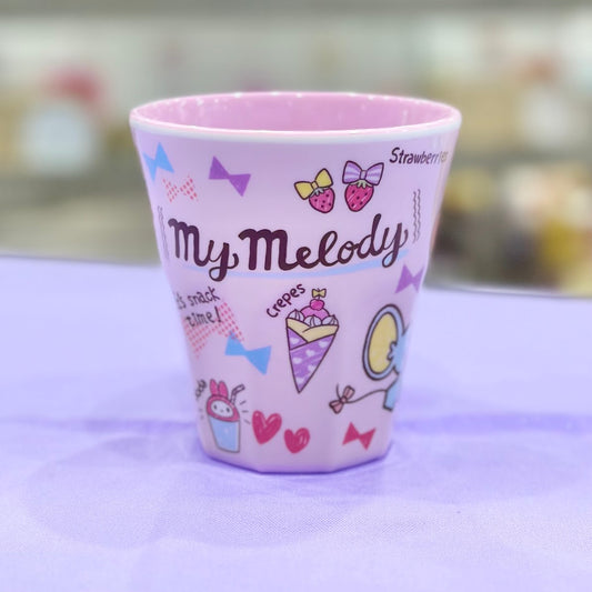 My Melody "Snack Time" Melamine Cup