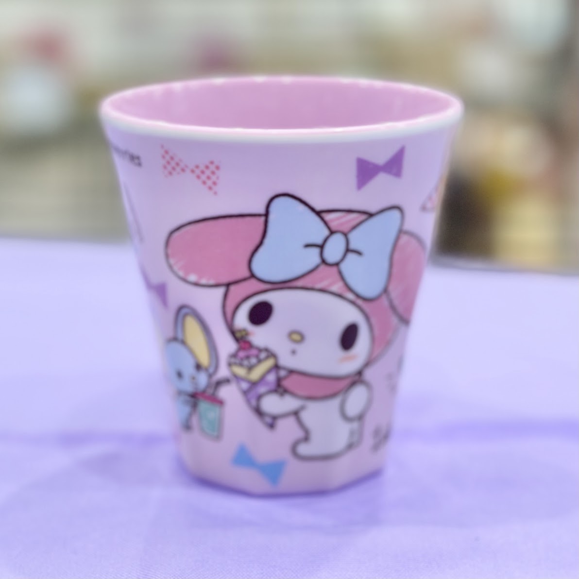 My Melody "Snack Time" Melamine Cup