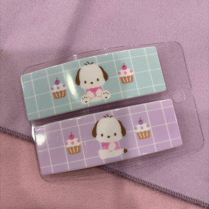 Pochacco Square Hair Clip