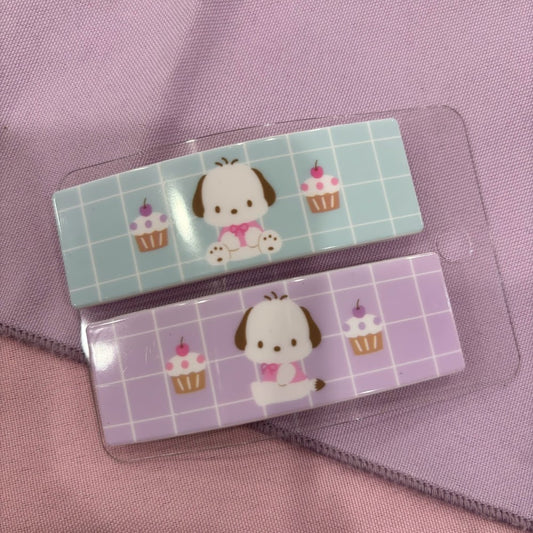 Pochacco Square Hair Clip