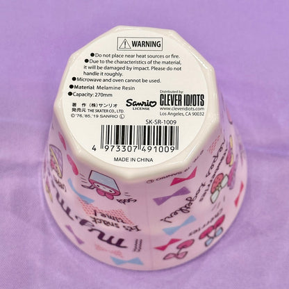 My Melody "Snack Time" Melamine Cup