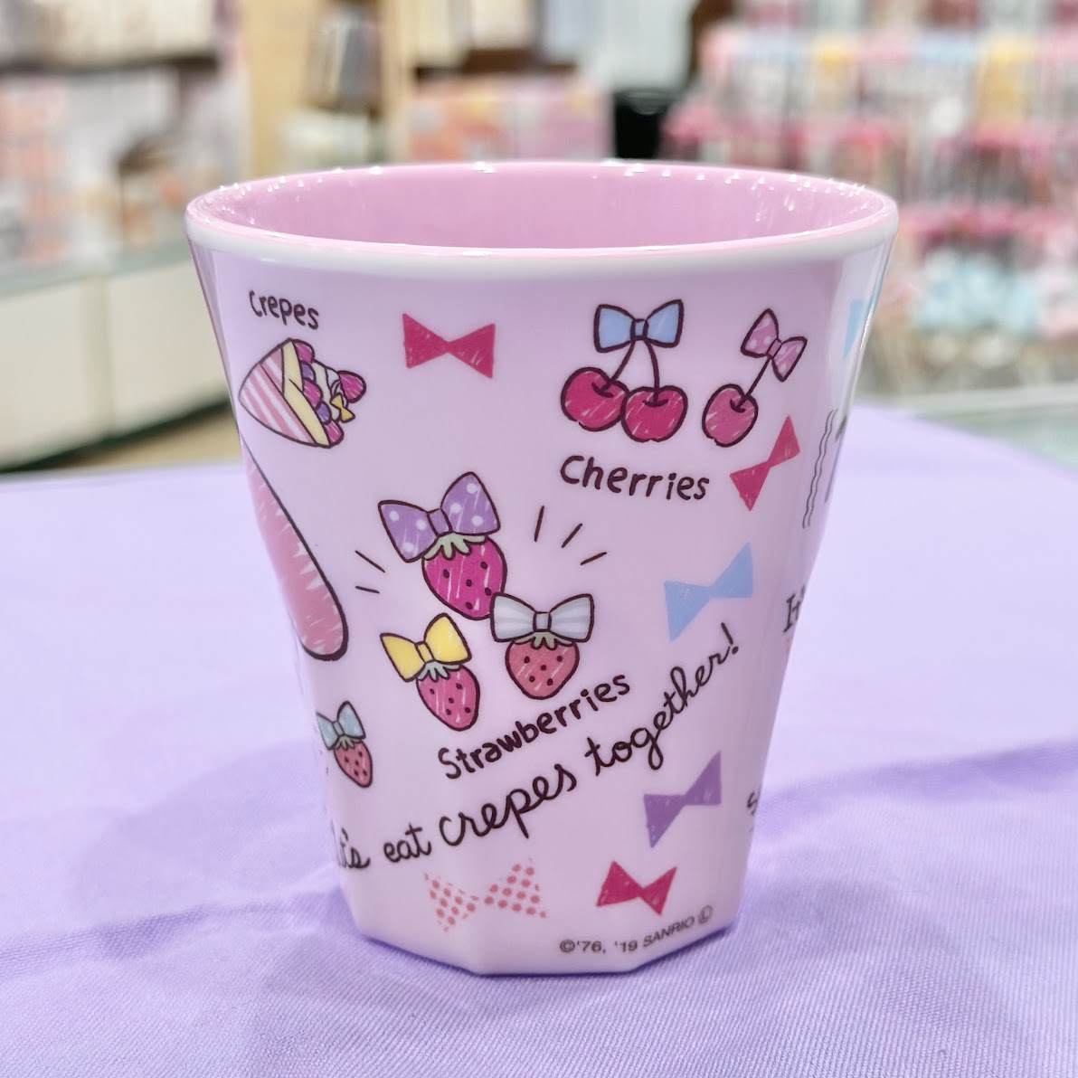 My Melody "Snack Time" Melamine Cup
