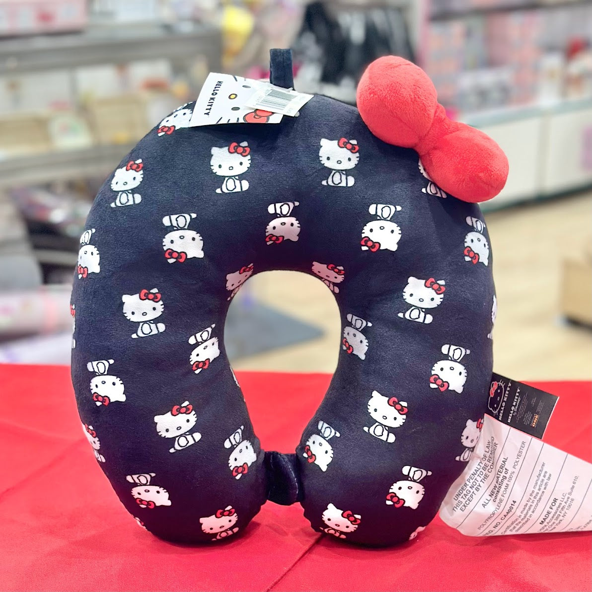 Hello Kitty "Black" Neck Pillow