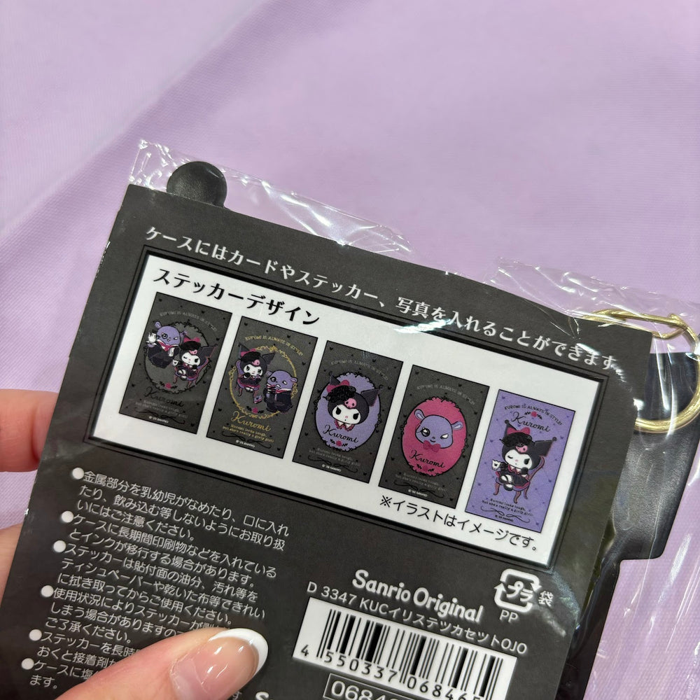 Kuromi "OJO" Stickers in Case
