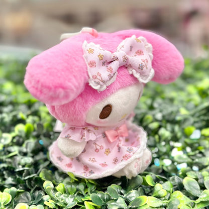 My Melody "Flower Dress" Mascot Clip-On Plush