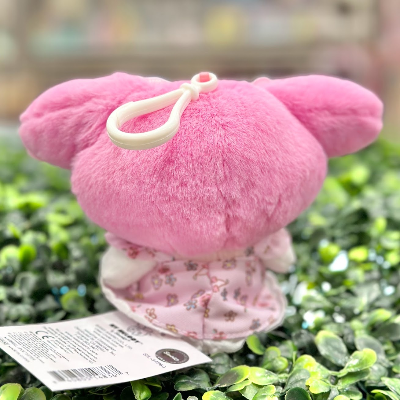 My Melody "Flower Dress" Mascot Clip-On Plush