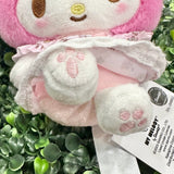 My Melody "Flower Dress" Mascot Clip-On Plush