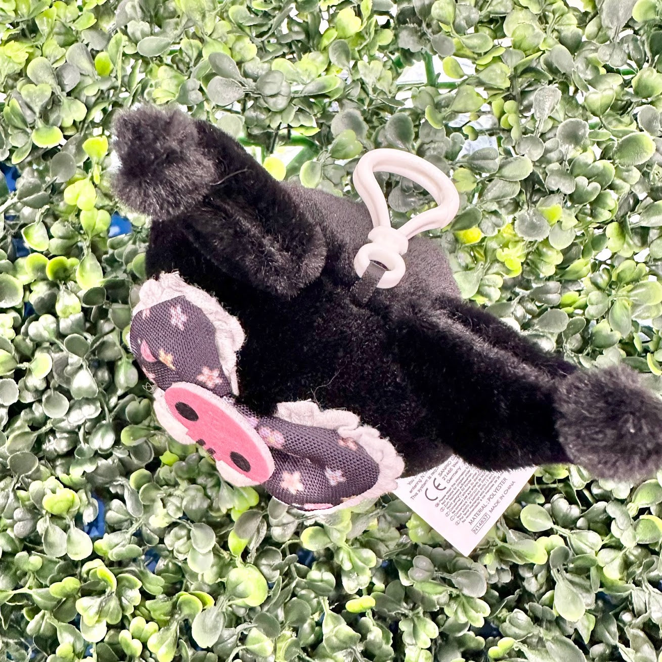 Kuromi "Flower Dress" Mascot Clip-On Plush