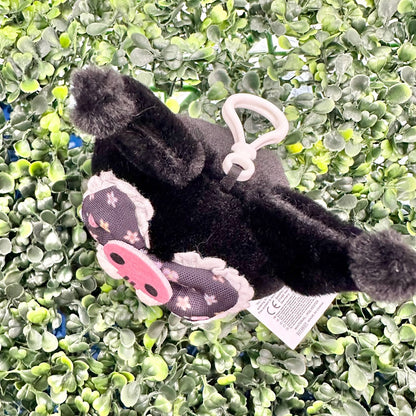 Kuromi "Flower Dress" Mascot Clip-On Plush