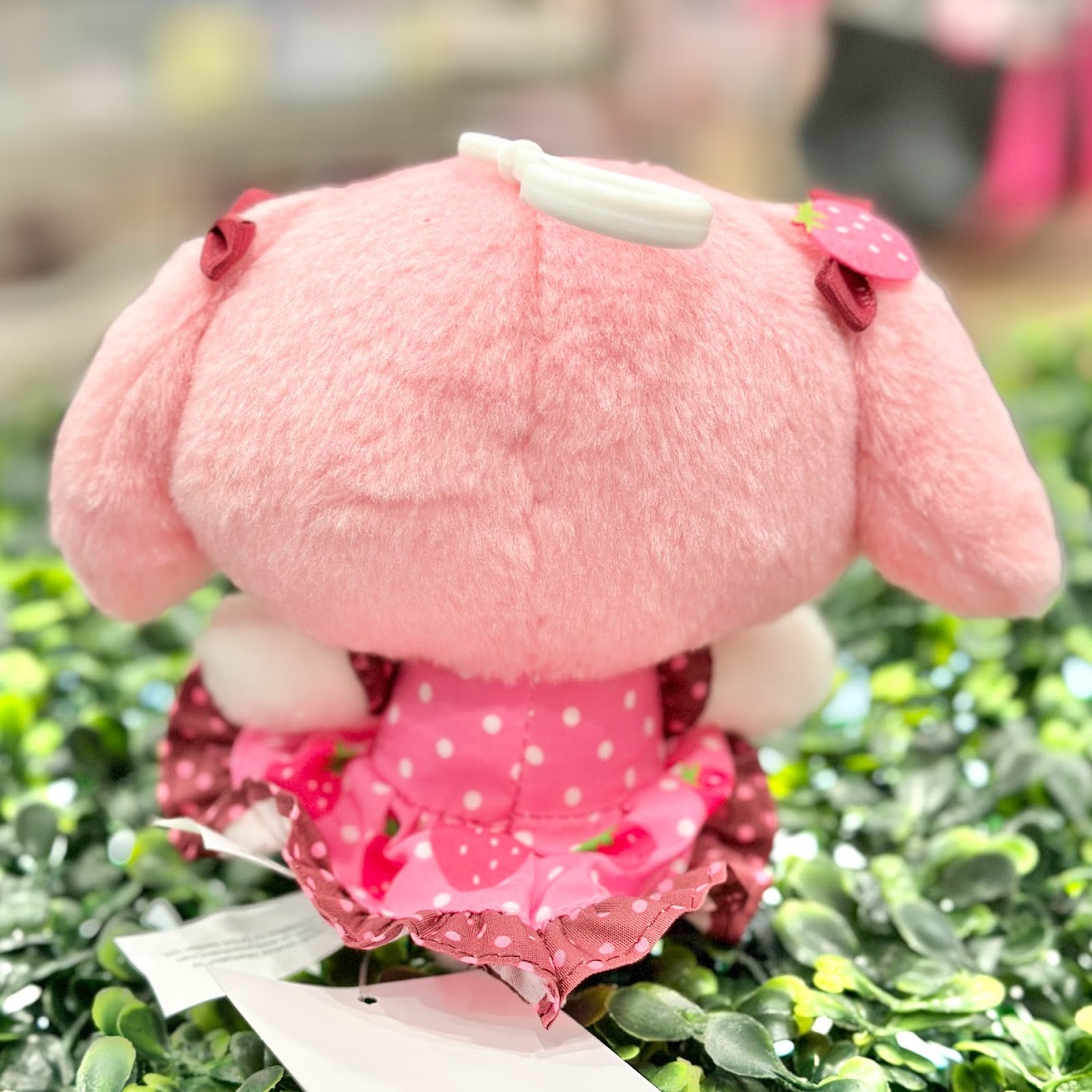 My Melody "Chocolate & Strawberry" Mascot Clip-On Plush