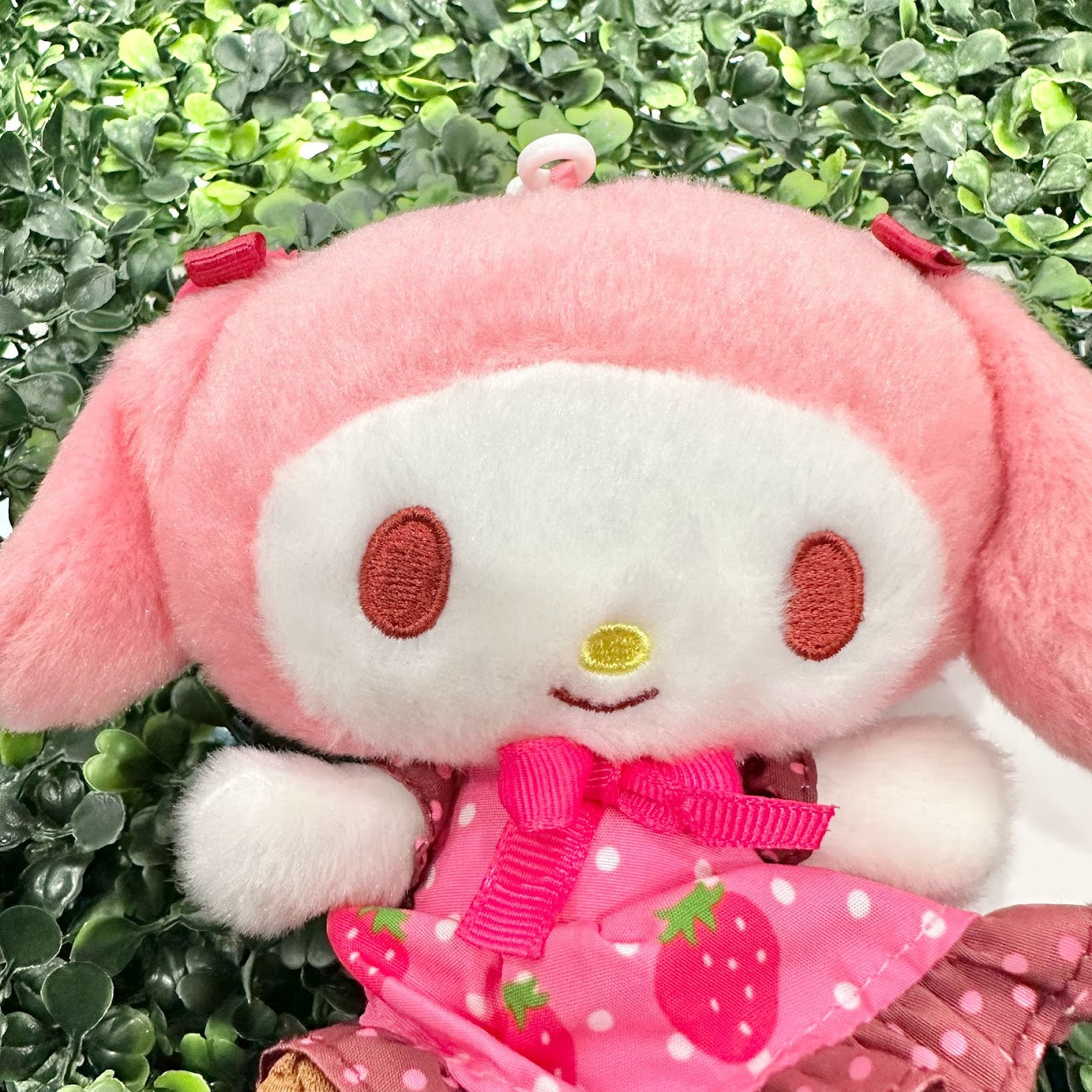 My Melody "Chocolate & Strawberry" Mascot Clip-On Plush