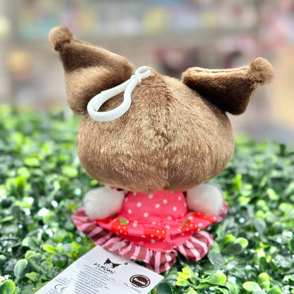 Kuromi "Chocolate & Strawberry" Mascot Clip-On Plush