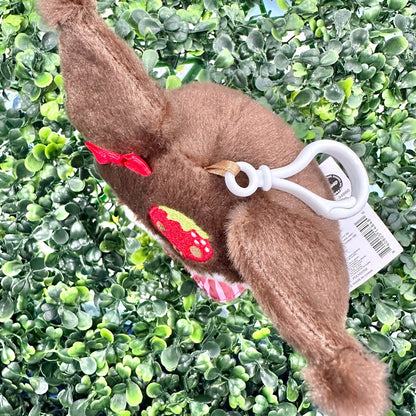 Kuromi "Chocolate & Strawberry" Mascot Clip-On Plush