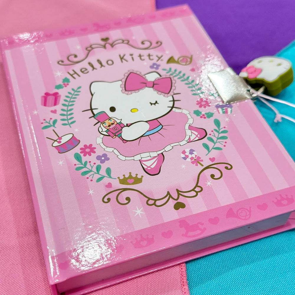 Hello Kitty "Nutcracker" Locking Diary