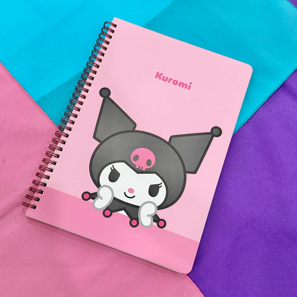 Kuromi PP College Ruled Notebook (Pink)