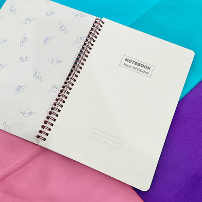 Cinnamoroll PP College Ruled Notebook