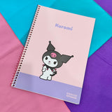 Kuromi Exercise Notebook (Pink)