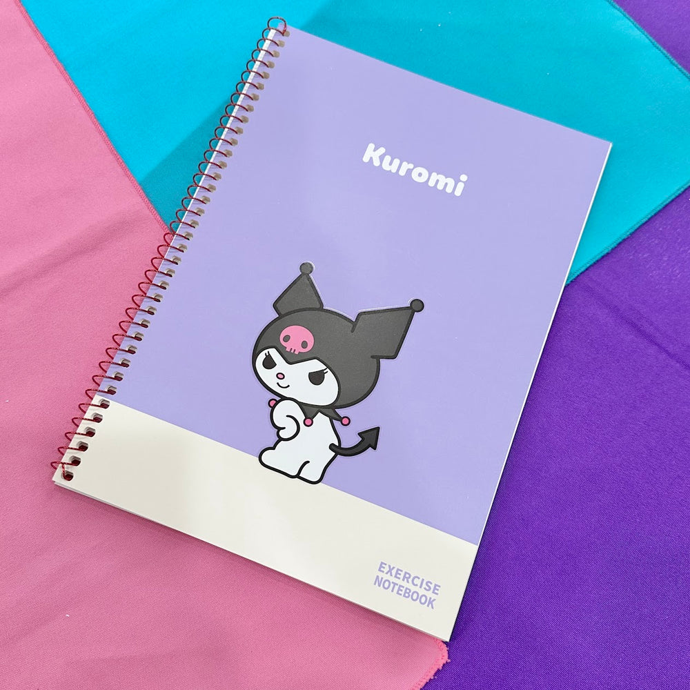 Kuromi Exercise Notebook (Purple)