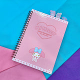 My Melody 3-Section Index Notebook