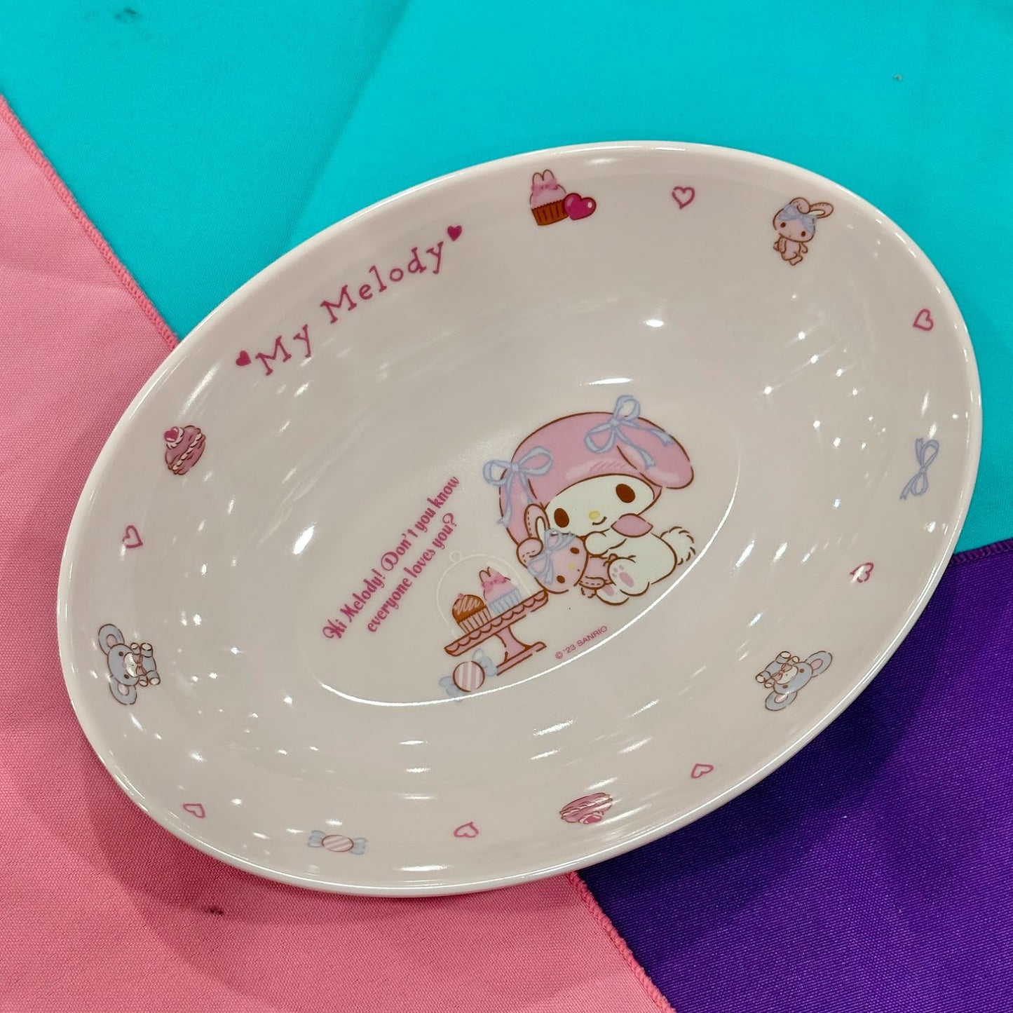 My Melody Curry & Pasta Plate