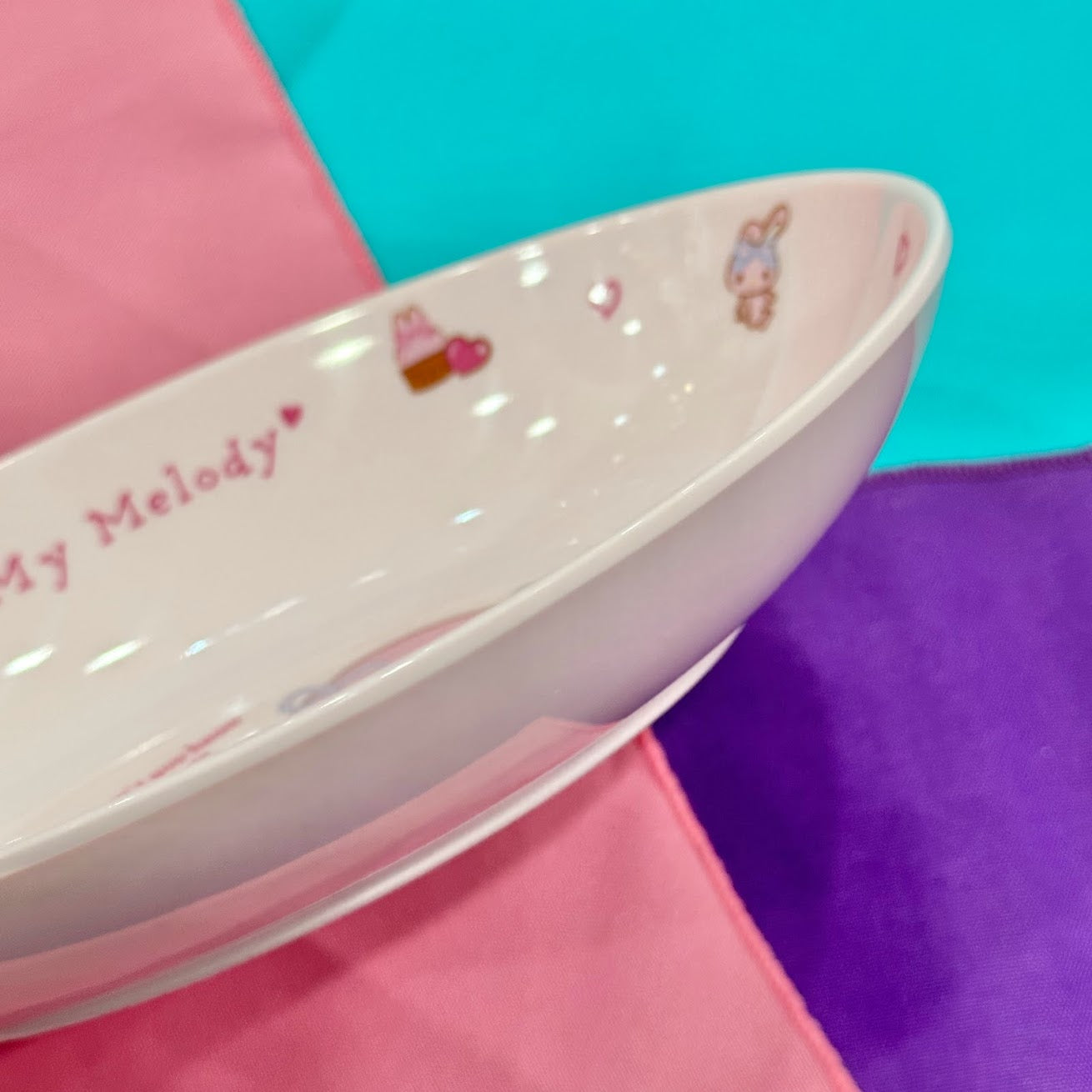 My Melody Curry & Pasta Plate