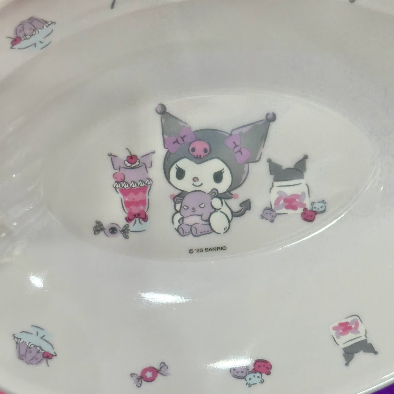 Kuromi Curry & Pasta Plate