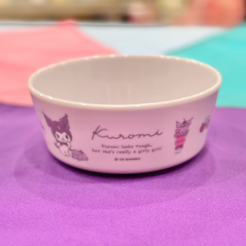 Kuromi Melamine Bowl
