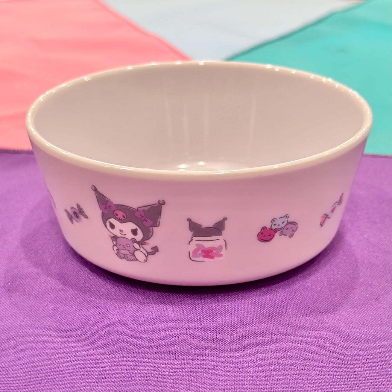 Kuromi Melamine Bowl