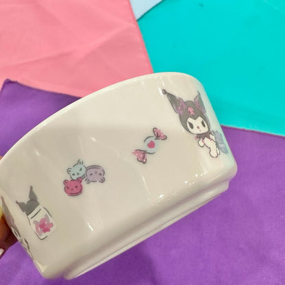 Kuromi Melamine Bowl