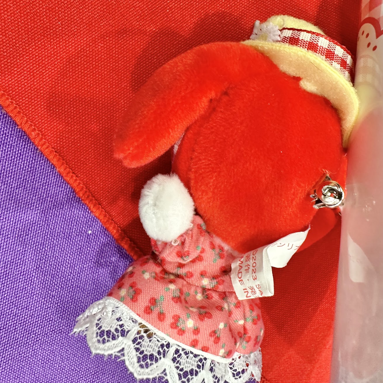 My Melody "Patchwork" Mascot Brooch