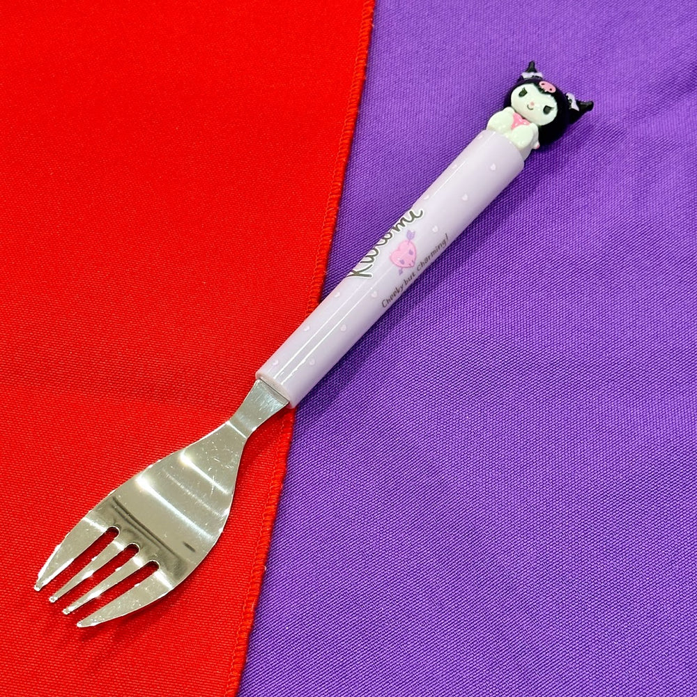 Kuromi Fork w/ Mascot