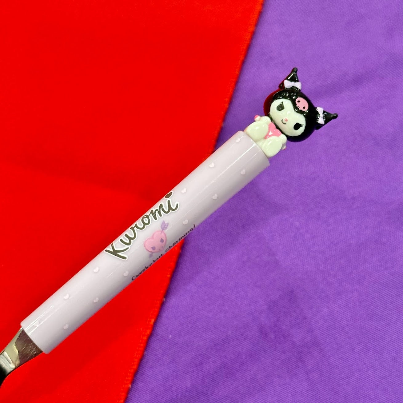 Kuromi Fork w/ Mascot