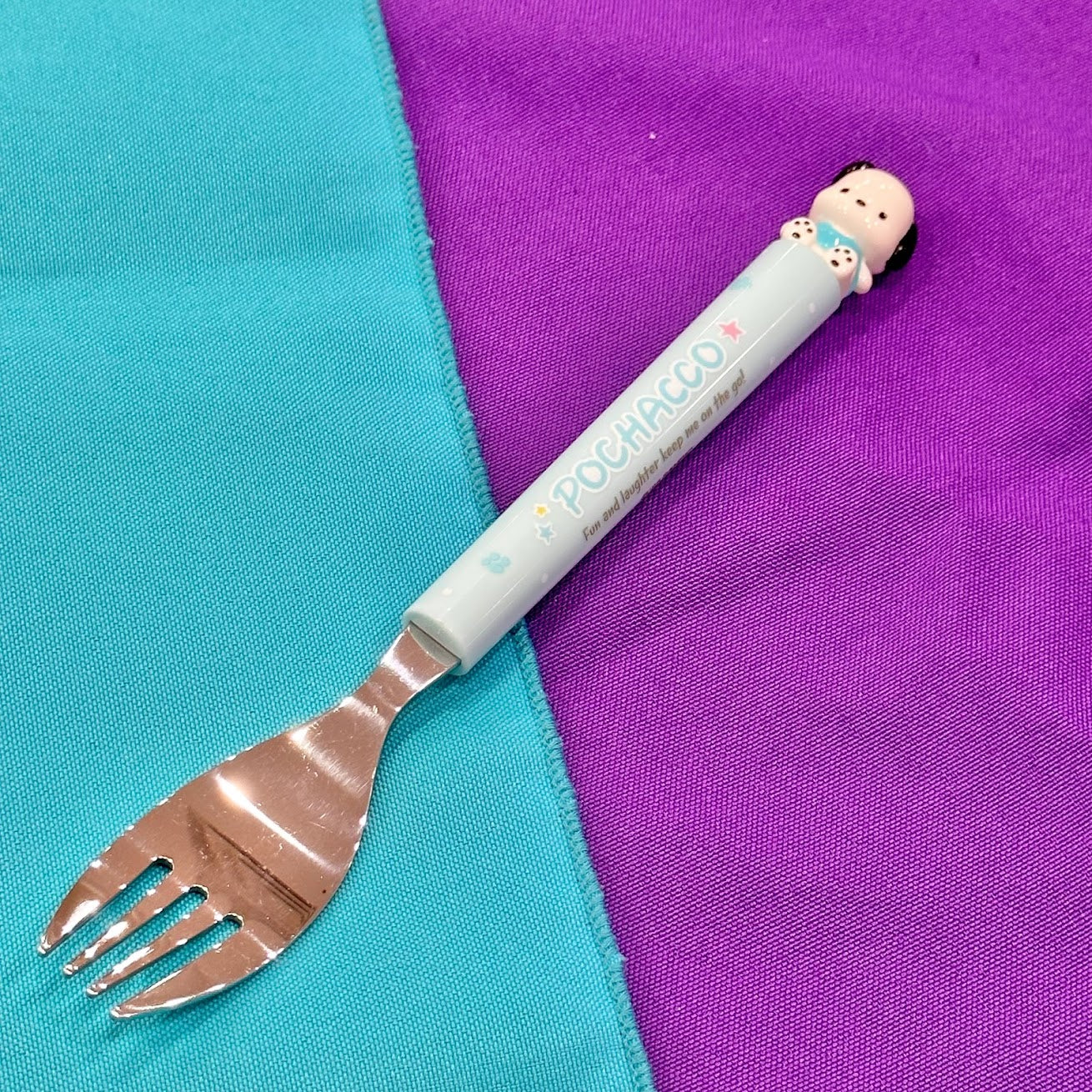 Pochacco Fork w/ Mascot