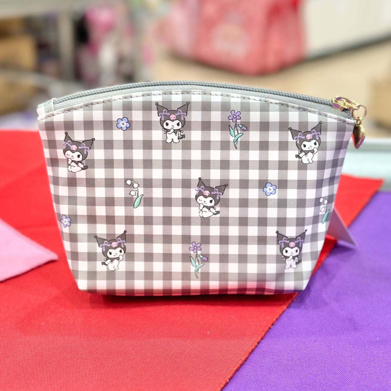 Kuromi "Gingham" Pouch