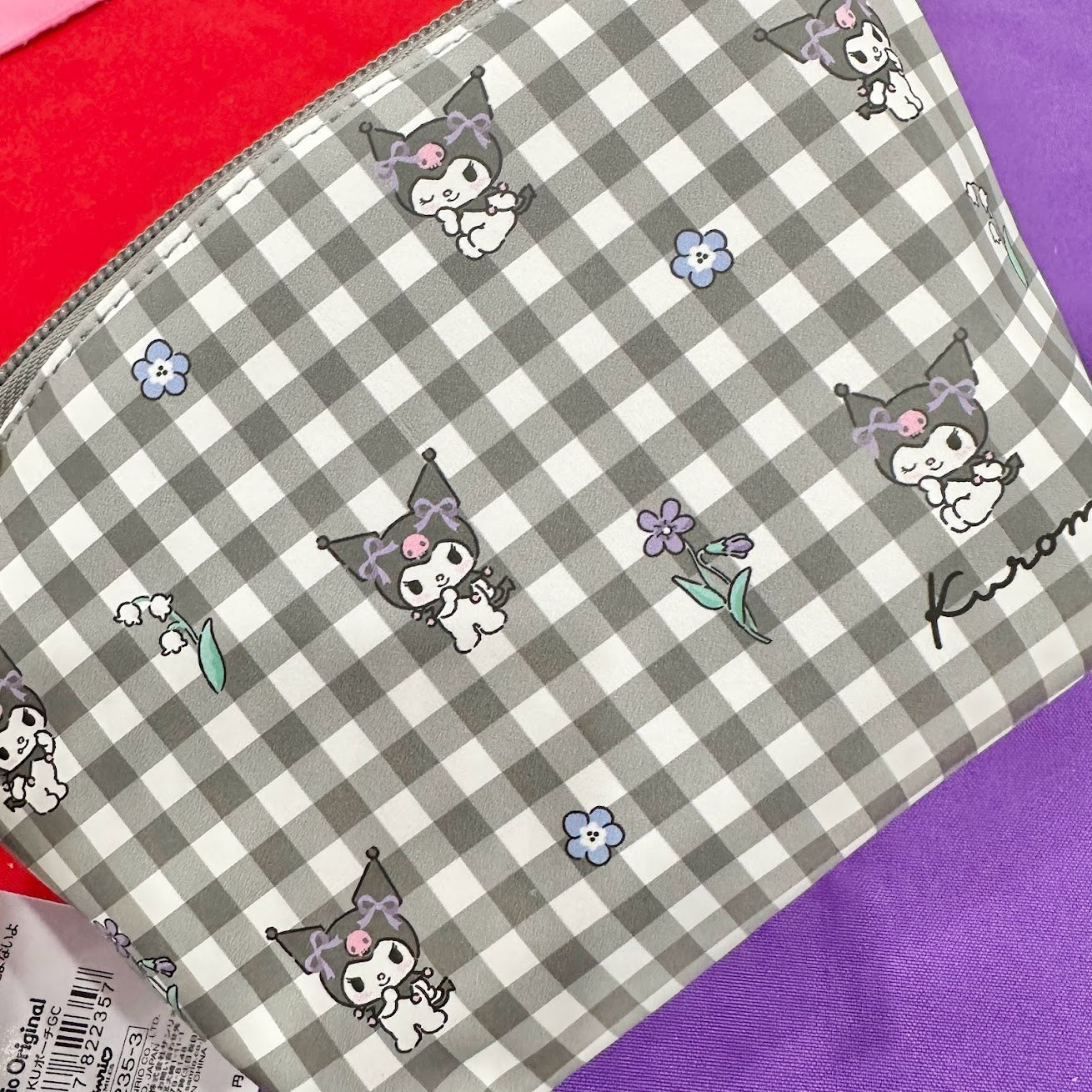 Kuromi "Gingham" Pouch