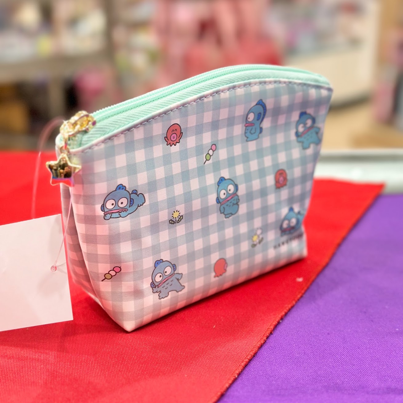 Hangyodon "Gingham" Pouch