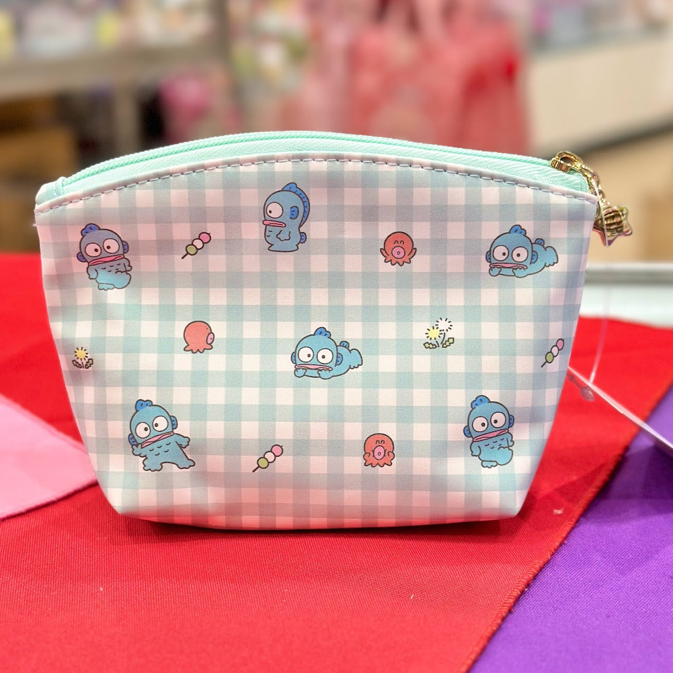 Hangyodon "Gingham" Pouch