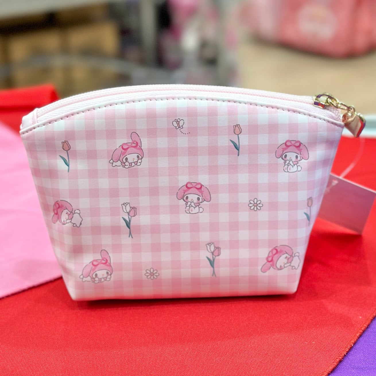 My Melody "Gingham" Pouch
