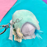Tuxedosam "Mermaid" Keychain w/ Mascot Plush