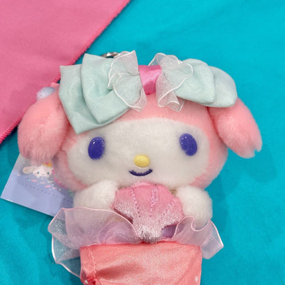My Melody "Mermaid" Keychain w/ Mascot Plush