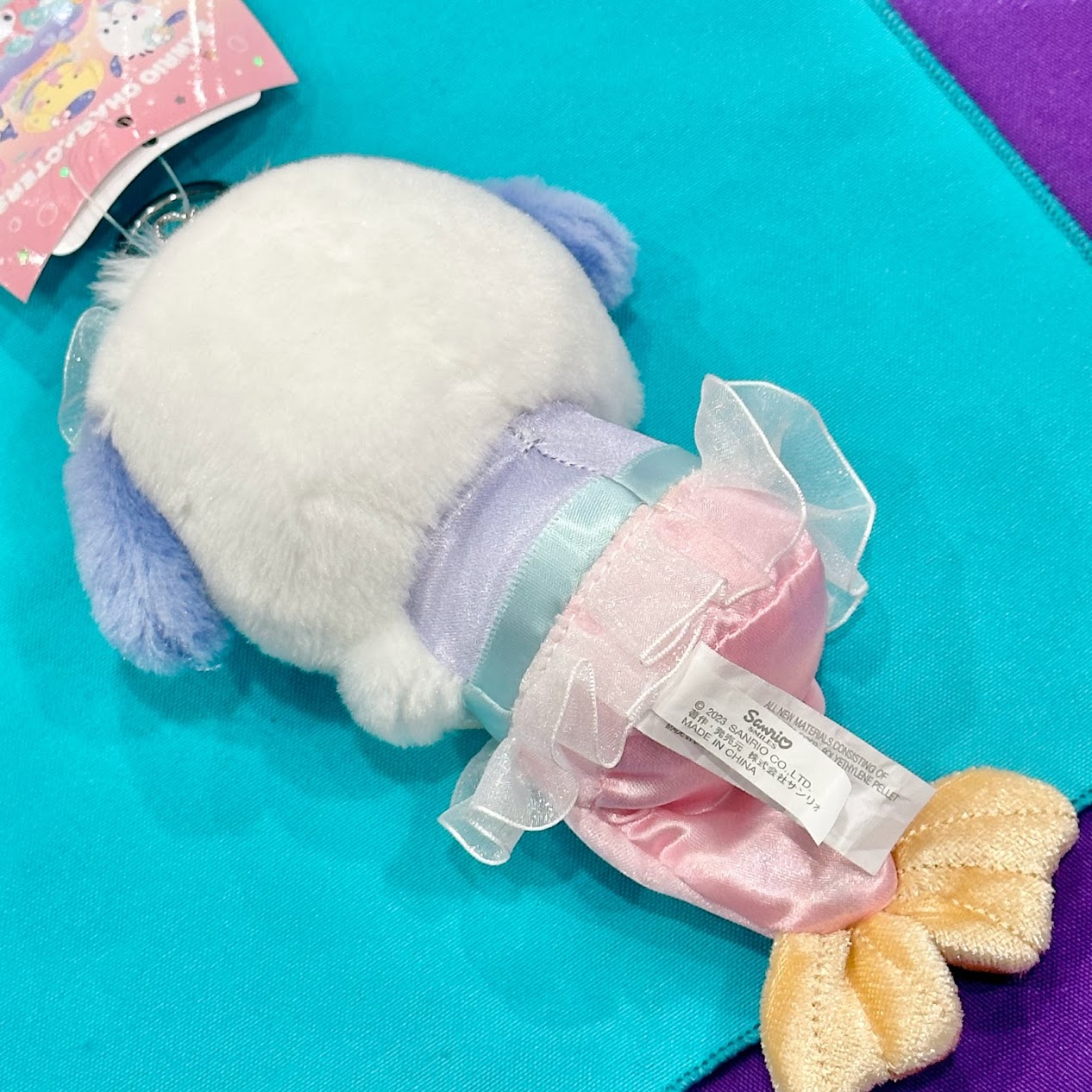 Pochacco "Mermaid" Keychain w/ Mascot Plush