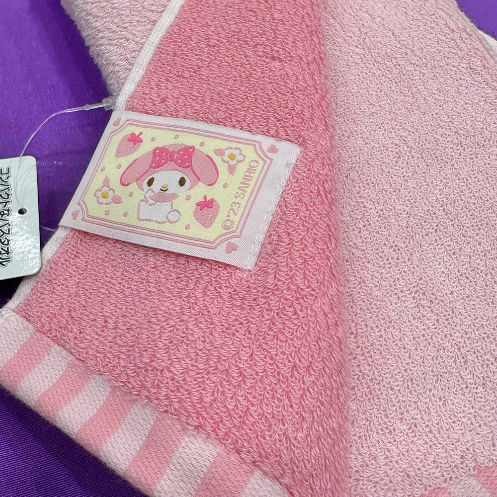 My Melody Compact Bath Towel