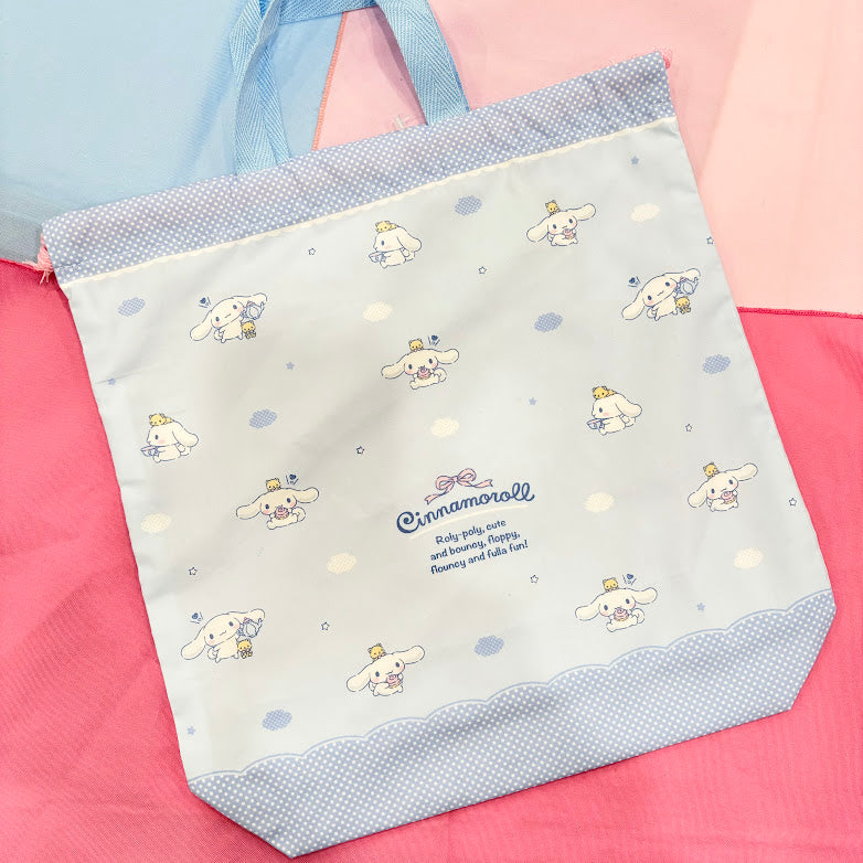 Cinnamoroll "Cloud" Drawstring Tote Bag