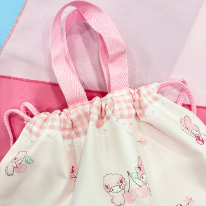 My Melody "Cherry" Drawstring Tote Bag