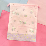 Hello Kitty Medium "Flower" Drawstring Bag