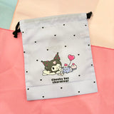 Kuromi Small "Letter" Drawstring Bag