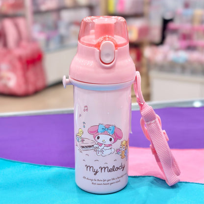 My Melody "Music" Water Bottle w/ Strap